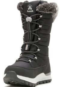 Kamik Damen Winterstiefel "PRAIRIE2", Gr. 39, schwarz, Synthetik, sportlich, Schuhe, Snowboots, Winterboots, Winterschuhe, gefüttert