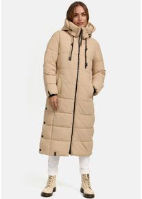 Marikoo Damen Winterjacke "Nadeshikoo XIV", beige, Gr. XS, Obermaterial: 100% Polyester; Innenmaterial: 100% Polyester; Fütterung & Wattierung: 100%