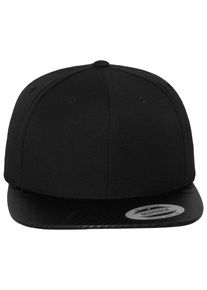 Flexfit Damen Flex Cap "Flexfit Unisex Carbon Snapback", schwarz, casual, unifarben, 80% Polyacryl, 20% Wolle, Caps