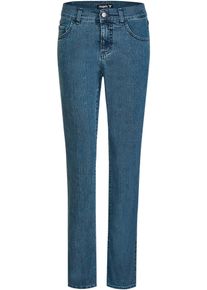 Angels Damen Slim-fit-Jeans "DOLLY", blau, casual, Gr. 42, Denim/Jeans, Obermaterial: 82% Baumwolle, 15% Polyester, 3% Elasthan, Jeans