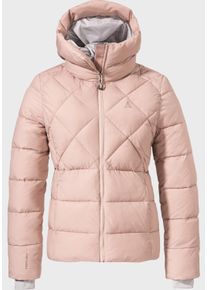 Schöffel SCHÖFFEL Damen Winterjacke "Ins Jacket Boston L", pink, modisch, Gr. 38, Oberstoff : 63% Nylon 37% Baumwolle Futter : 100% Polyester Wattierung :