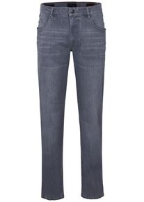 Bugatti Herren Stoffhose, grau, casual, Gr. 35, 73% Baumwolle, 24% Polyester, 3% Elasthan, Hosen, mit Flexcity-Ausstattung