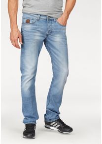 Bruno Banani Herren Slim-fit-Jeans "Jimmy (Stretch)", blau, modisch, Gr. 29, Obermaterial: 98% Baumwolle, 2% Elasthan, Jeans, schmale Beinform,