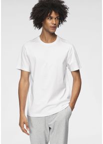 OTTO products Herren T-Shirt "»GOTS zertifiziert – aus Bio-Baumwolle«", weiß, Basic, Gr. M, Single Jersey, Obermaterial: 100% Baumwolle, Shirts,