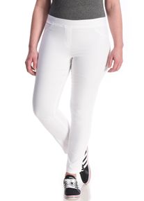 KjBRAND Damen Jeansjeggings "JENNY", weiß, casual, Gr. 42, unifarben, Denim/Jeans, Obermaterial: 78% Baumwolle, 18% Polyester, 4% Elasthan, Jeans,