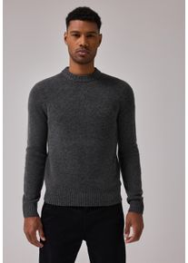 Street One MEN Herren Rundhalspullover, grau, casual, Gr. XL, unifarben, Stoff, 44% Polyacryl, 29% Polyester, 23% Wolle, 4% Elasthan, Pullover, aus
