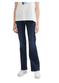 Tom Tailor Damen Bootcut-Jeans "Kate Narrow", blau, casual, Gr. 26, unifarben, Denim/Jeans, Obermaterial: 98% Baumwolle, 2% Elasthan. Futter: 65%