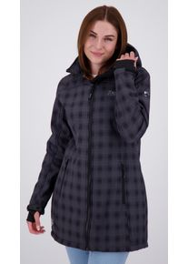 DEPROC Active Damen Softshellmantel "KEELE PEAK II WOMEN", grau, casual, Gr. 36, 96% Polyester; 4% Elastan mit TPU Membrane, Mäntel, auch in Großen