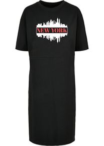 Merchcode Damen Shirtkleid "Merchcode Damen", schwarz, klassisch, Gr. S, 100% Baumwolle, Kleider