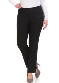KjBRAND Damen Stretch-Jeans "Betty Denim Stretch", schwarz, casual, Gr. 46, unifarben, Denim/Jeans, Obermaterial: 85% Baumwolle, 13% Polyester, 2%