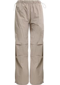 DEF Damen Cargohose "DEF Damen DEF Wide Cargopants", beige, Gr. L, unifarben, 60% Polyester, 40% Polyamid, Hosen