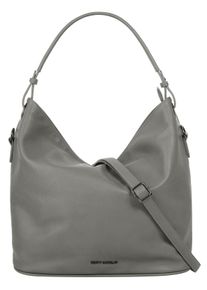 Betty Barclay Damen Umhängetasche, grau, Kunstfaser, unifarben, leicht glänzend, Taschen