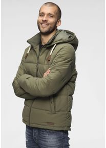 Bruno Banani Herren Steppjacke, grün, casual, Gr. L, Obermaterial: 100% Polyester. Futter: 100% Polyester. Wattierung: 100% Polyester, Jacken,