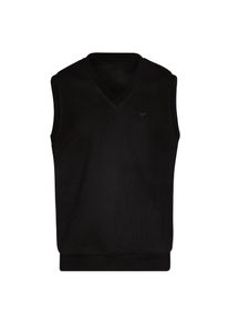 TRIGEMA Damen Pullunder "TRIGEMA Pullunder in Waffeloptik", schwarz, Basic, Gr. XL, 100% Baumwolle, Pullover