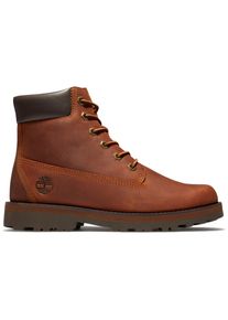 Timberland Damen Schnürboots "Courma Kid Traditional6In", Gr. 36, braun, Leder, sportlich, Schuhe, Winterstiefel, Schnürstiefel, Winterschuhe