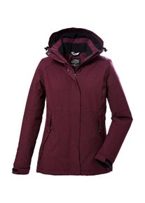 Killtec Damen Outdoorjacke "KOW 37 WMN JCKT", lila, sportlich, Gr. 42, 100% Polyester, Jacken