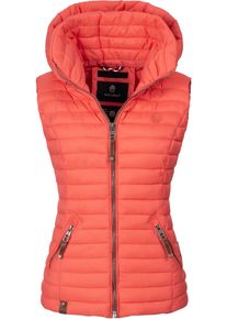 Navahoo Damen Steppweste "Shadaa", rot, modisch, Gr. S, Oberstoff: 100% Nylon, Futter: 100% Polyester, Wattierung: 100% Polyester, Westen, stylische
