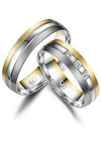 MARRYA Damen Trauring "Titan Ringe Trauringe Eheringe Partnerringe", 54, Titan, gold, Titan, Fingerringe