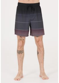 CRUZ Herren Badeshorts "Bryan", schwarz, Gr. S, mehrfarbig, 92% Polyester, 8% Elasthan, Badehosen, im lockeren und sportlichen Design