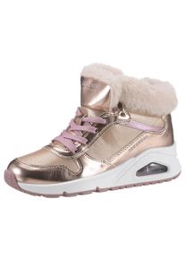 Skechers Kinder Schnürboots "TRIM", Gr. 31, rosa, Synthetik, Glitzer, modisch, Schuhe, mit Reißverschluss