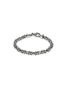 ZEEme Damen Armband "Silber 925 poliert Königskette 5mm breit", 20cm, Silber 925 (Sterlingsilber), weiß, Silber 925 (Sterlingsilber), Armbänder