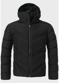 Schöffel SCHÖFFEL Herren Winterjacke "Urban Ins Jacket Style Lodos MNS", schwarz, modisch, Gr. 48, Oberstoff : 63% Nylon 37% Baumwolle Futter : 100% Polyester