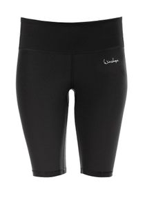 WINSHAPE Damen Shorts "AEL402", schwarz, Gr. XL, 80% Polyester, 20% Elasthan, Hosen, mit leichtem Kompressionseffekt