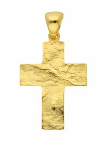 Adelia´s ADELIA ́S Damen Ketten-Anhänger "333 Gold Kreuz Anhänger", Damen, Gelbgold 333, gold, Gelbgold 333, Schmuckanhänger, Goldschmuck für Damen & Herren