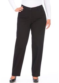 KjBRAND Damen Stretch-Jeans "Babsie", schwarz, casual, Gr. 52, Denim/Jeans, Obermaterial: 85% Baumwolle, 13% Polyester, 2% Elasthan, Jeans, mit