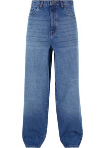 Urban Classics Herren Bequeme Jeans "Urban Classics Herren Heavy Ounce Baggy Fit Jeans", blau, casual, Gr. 34, unifarben, 100% Baumwolle, Jeans