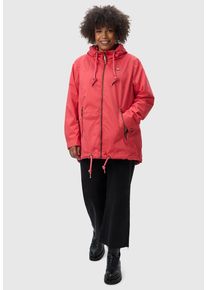 Ragwear Damen Outdoorjacke "Zuzka", rot, casual, Gr. XXXL, Außenmaterial: 100% Polyester, Innenfutter: 100% Polyester, Jacken, stylische