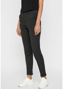 Véro Moda VERO MODA Damen Anzughose "VMMAYA", grau, feminin, Gr. XS, meliert, Web, Obermaterial: 62% Polyester, 33% Viskose, 5% Elasthan, Hosen, hinten mit