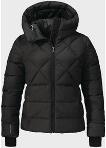 Schöffel SCHÖFFEL Damen Winterjacke "Ins Jacket Boston L", schwarz, modisch, Gr. 40, Oberstoff : 63% Nylon 37% Baumwolle Futter : 100% Polyester Wattierung :