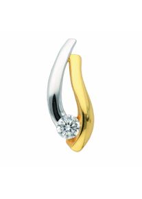 Adelia´s ADELIA ́S Damen Ketten-Anhänger "Damen Goldschmuck 333 Gold Anhänger mit Zirkonia", mit Zirkonia, Gold, gold, Gold, Schmuckanhänger, 333 Gold mit