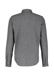 Lerros Herren Langarmhemd "Lerros Baumwollhemd mit Button-down-Kragen", schwarz, Gr. S, 100% Baumwolle, Hemden