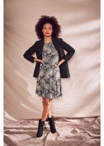 Laura Scott Damen Jerseykleid, grün, feminin, Gr. 40, Paisley, Jersey, Obermaterial: 95% Viskose, 5% Elasthan, Kleider, festliche Anlässe, langes
