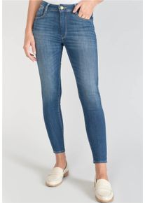 Damen Slim-fit-Jeans "JEAN FEMME PULP HIGH C KIRR", blau, Gr. 27, Le Temps Des Cerises, 100% Baumwolle, Jeans, mit Slim Fit-Schnitt