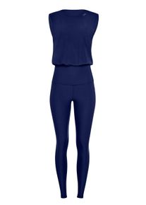 WINSHAPE Damen Jumpsuit "JS102LSC", blau, Gr. M, 85% Polyester, 15% Elasthan, Overalls, Functional Comfort