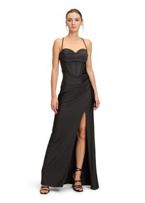 Vera Mont Damen Abendkleid "Vera Mont Abendkleid schmal geschnitten", grau, feminin, Gr. 36, Jersey, Obermaterial: 86% Polyamid, 14% Elasthan.