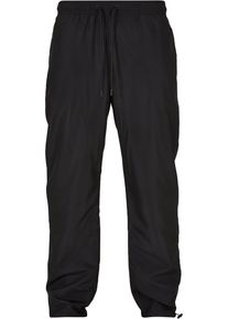 Urban Classics Herren Stoffhose "Urban Classics Herren Recycled Track Pants", schwarz, Gr. XXL, unifarben, 63% Polyester, 37% Polyester (Recycelt),