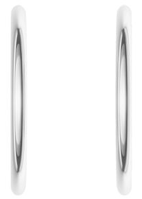 Firetti Damen Paar Creolen "Schmuck Geschenk Silber 925 Ohrringe 3,9 mm breit", 15, Silber 925 (Sterlingsilber), silber, Silber 925 (Sterlingsilber),
