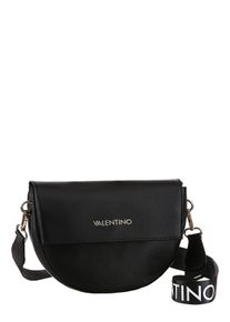 Valentino Handbags VALENTINO BAGS Damen Umhängetasche "BIGS", schwarz, Lederimitat, unifarben, Taschen, Handtasche Damen Schultertasche mit goldfarbenen Details
