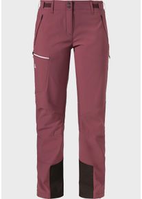 Schöffel SCHÖFFEL Damen Outdoorhose "Softshell Pants Matrei L", pink, sportlich, Gr. 40, Oberstoff : 88% Nylon 12% Elasthan Innenseite: 100% Polyester