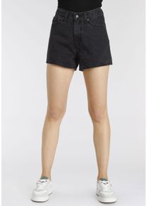 Levi's LEVI'S Damen Jeansshorts "80S MOM SHORT", schwarz, casual, Gr. 29, Obermaterial: 100% Baumwolle, Jeans