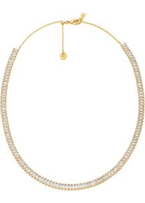 Michael Kors Damen Collier "Schmuck Geschenk Metall Halskette Tennis, MKJ8414CZ710", Metall, L: 43cm B: 4mm, gold, Metall, B:4mm, Halsketten, mit