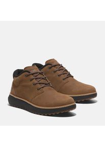 Timberland Damen Schnürboots "HUDSON ROAD MID LACE UP GTX CHUKKA BOOT", Gr. 45, braun, Leder, sportlich, Schuhe, Winterstiefel, Schnürstiefel,