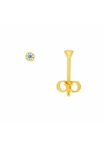 Adelia´s ADELIA ́S Damen Paar Ohrhänger "Damen Goldschmuck", Damen, Gelbgold 333, gold, Gelbgold 333, Ohrringe, 333 Gold mit Zirkonia Goldschmuck für Damen