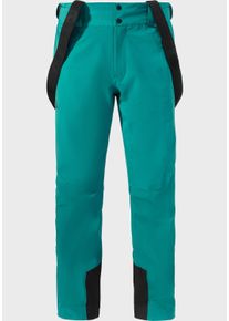 Schöffel SCHÖFFEL Herren Latzhose "FN Ski Pants Pontresina", grün, sportlich, Gr. 52, Oberstoff : Aussenseite: 85% Nylon 15% Elasthan (Membran: Polyurethan)