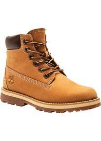 Timberland Damen Schnürboots "Courma Kid Traditional6In", Gr. 36, gelb, Leder, sportlich, Schuhe, Winterstiefel, Schnürstiefel, Winterschuhe