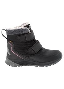 Jack Wolfskin Kinder Winterstiefel "POLAR WOLF TEXAPORE MID VC K", Gr. 29, schwarz, Main Material 100% Polyamide Second Material 100% Polyurethane